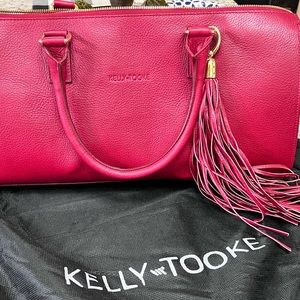 Red Kelly Tooke handbag